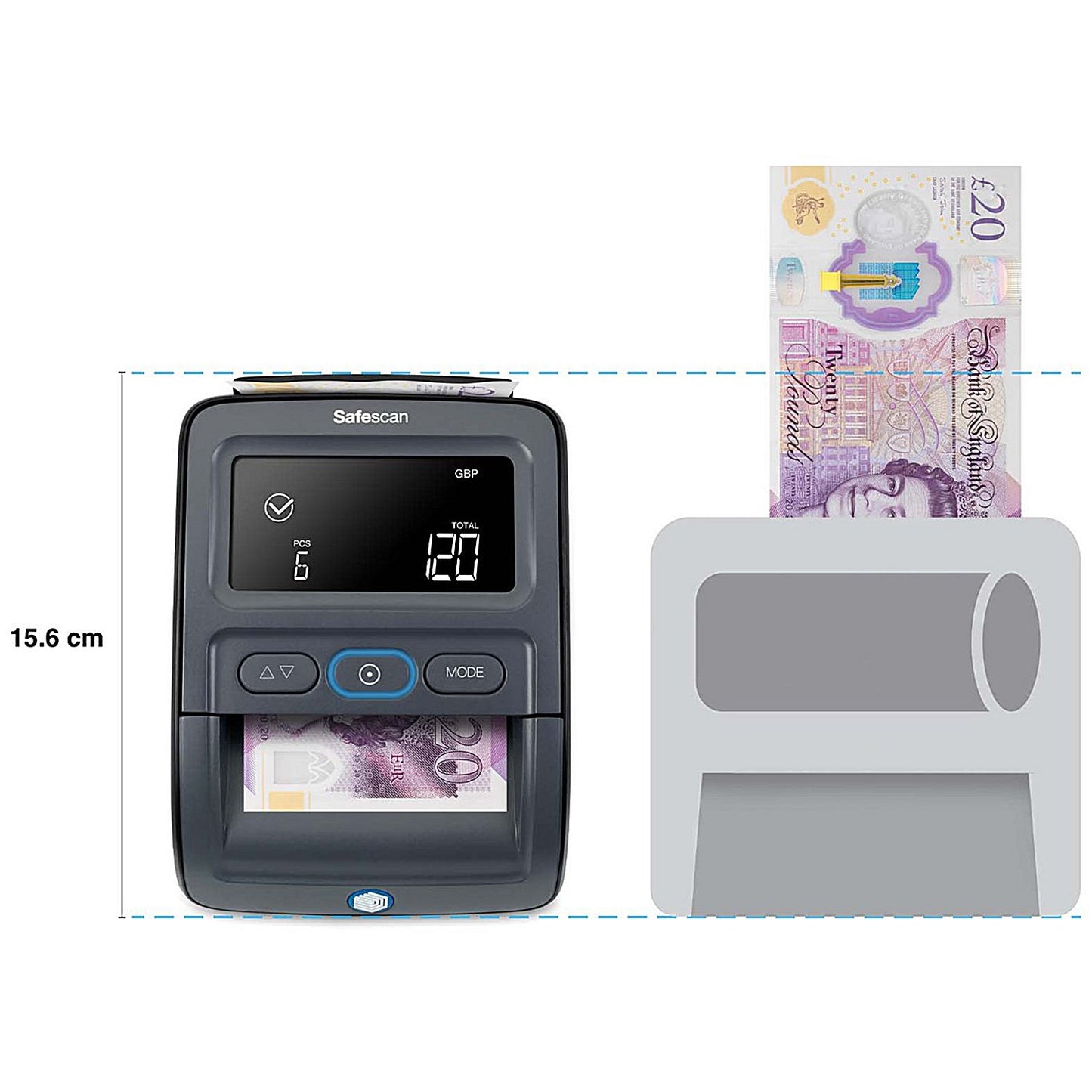 Safescan 155-S Automatic Counterfeit Detector
