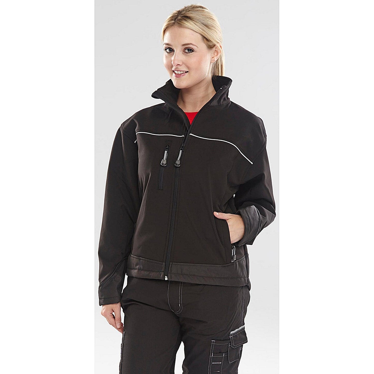 Beeswift Soft Shell Jacket, Black, Small