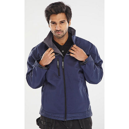 Beeswift Soft Shell Jacket, Navy Blue, 5XL