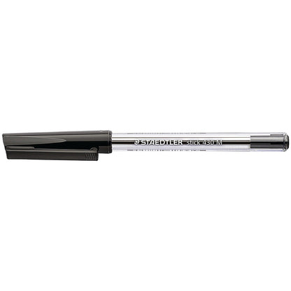 Staedtler Stick 430 Ballpoint Pen, Medium, Black, Pack of 50