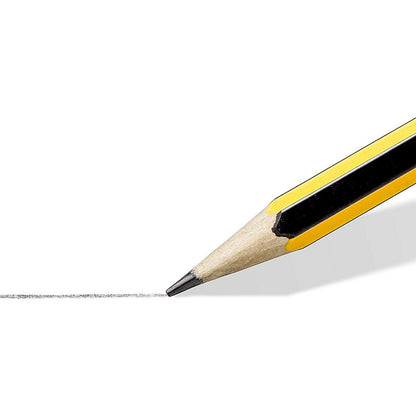 Staedtler Noris 122 HB Pencil with Eraser, Pack of 12