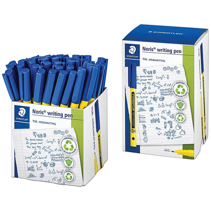 Staedtler Noris 307 Writing Pen Blue (Pack of 50)