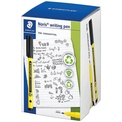 Staedtler Noris 307 Writing Pen Blue (Pack of 50) Easy2Order : ST18897