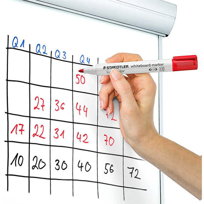 Staedtler 351 White Board Marker, Assorted, Pack of 4