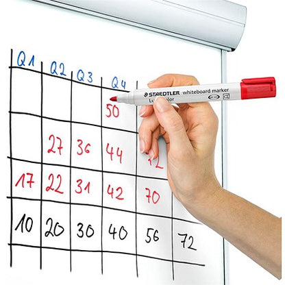 Staedtler 351 White Board Marker, Assorted, Pack of 6