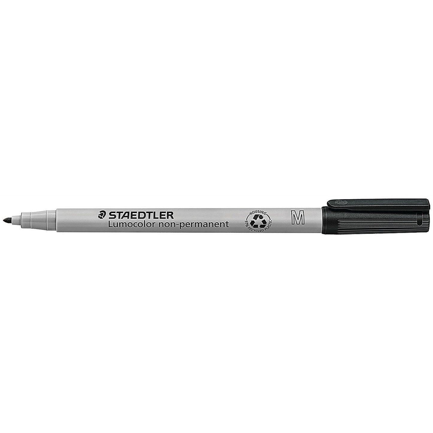 Staedtler 315 Lumocolor Pen, Non-permanent, Medium, Black, Pack of 10