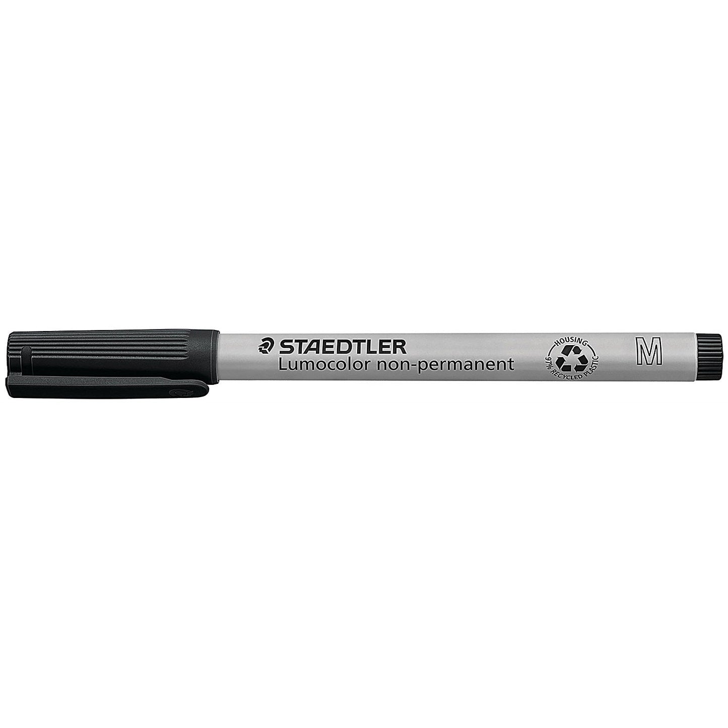 Staedtler 315 Lumocolor Pen, Non-permanent, Medium, Black, Pack of 10 Easy2Order : ST31927