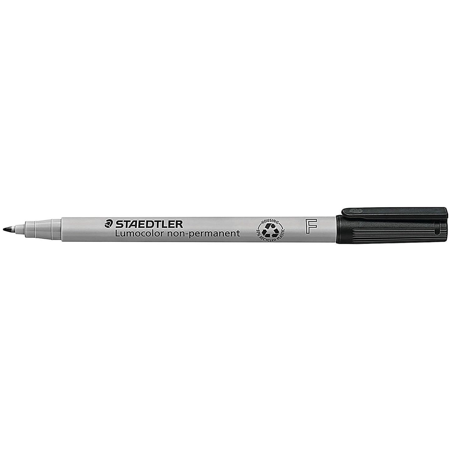 Staedtler 316 Lumocolor Pen, Non-permanent, Fine, Black, Pack of 10