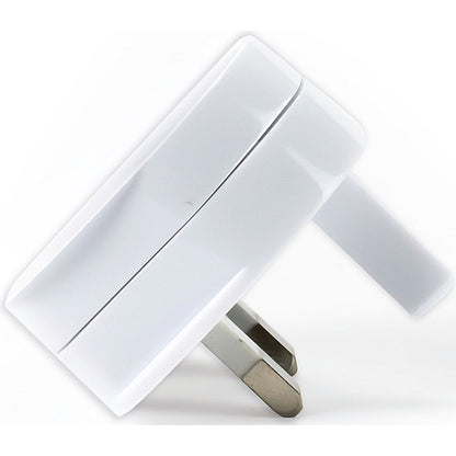 Status USB Type A Power Adapter Plug, White