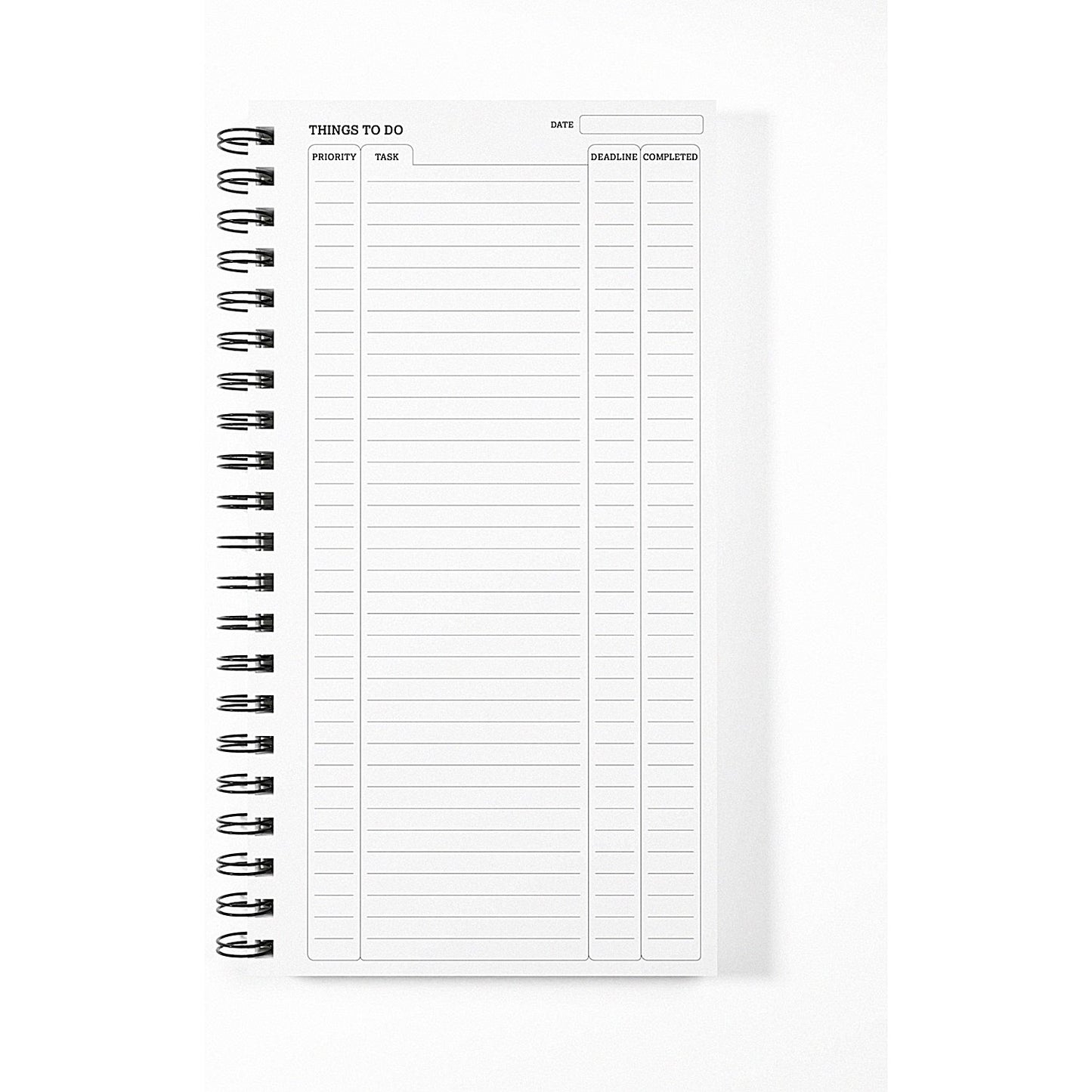 Silvine Wirebound Recycled Things to Do Book, Perforared, 280x150mm, 120 Pages