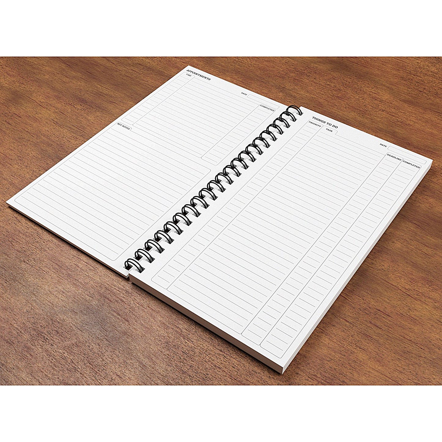 Silvine Wirebound Recycled Things to Do Book, Perforared, 280x150mm, 120 Pages