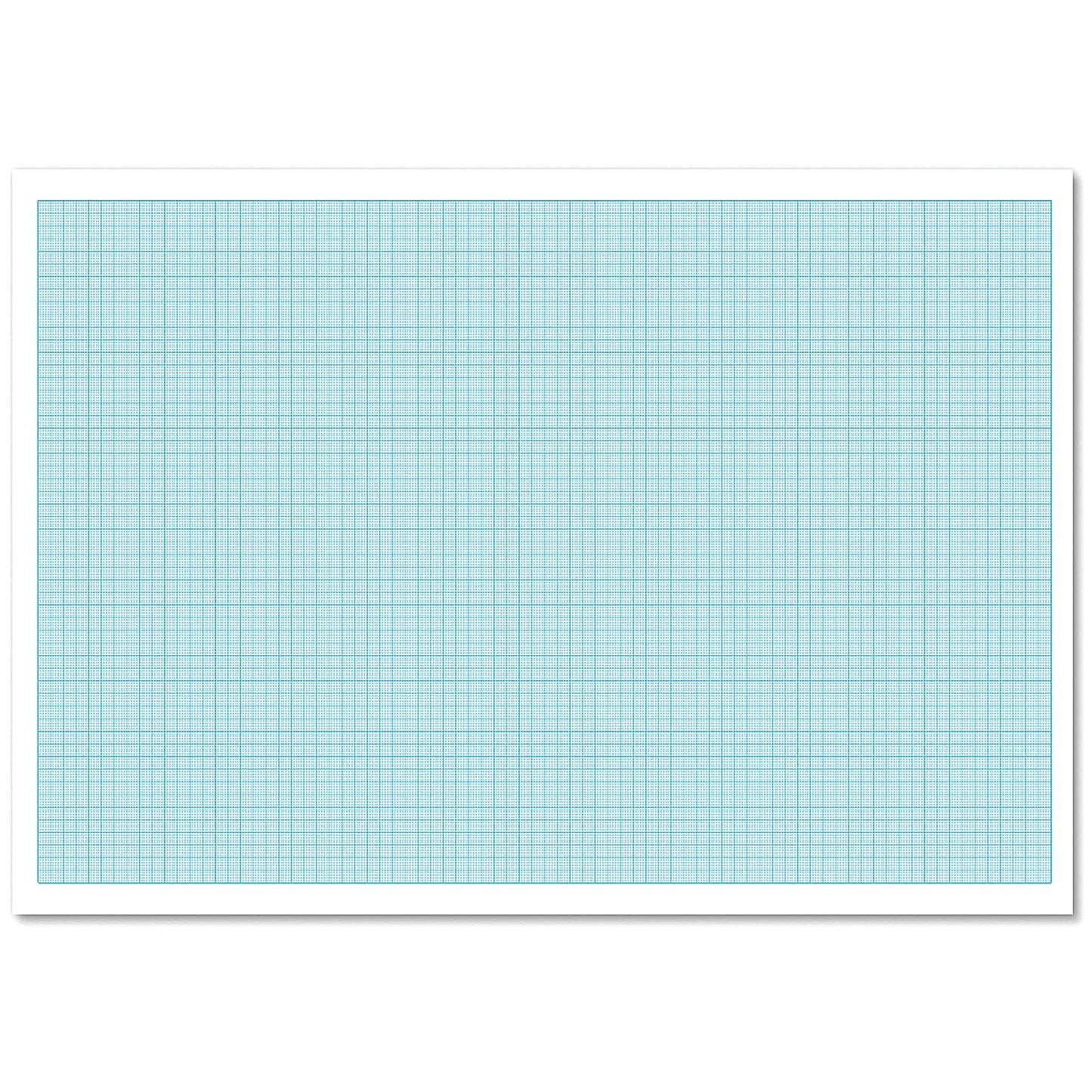 Silvine 110mm Graph Pad, A3, 90gsm, 50 Sheets