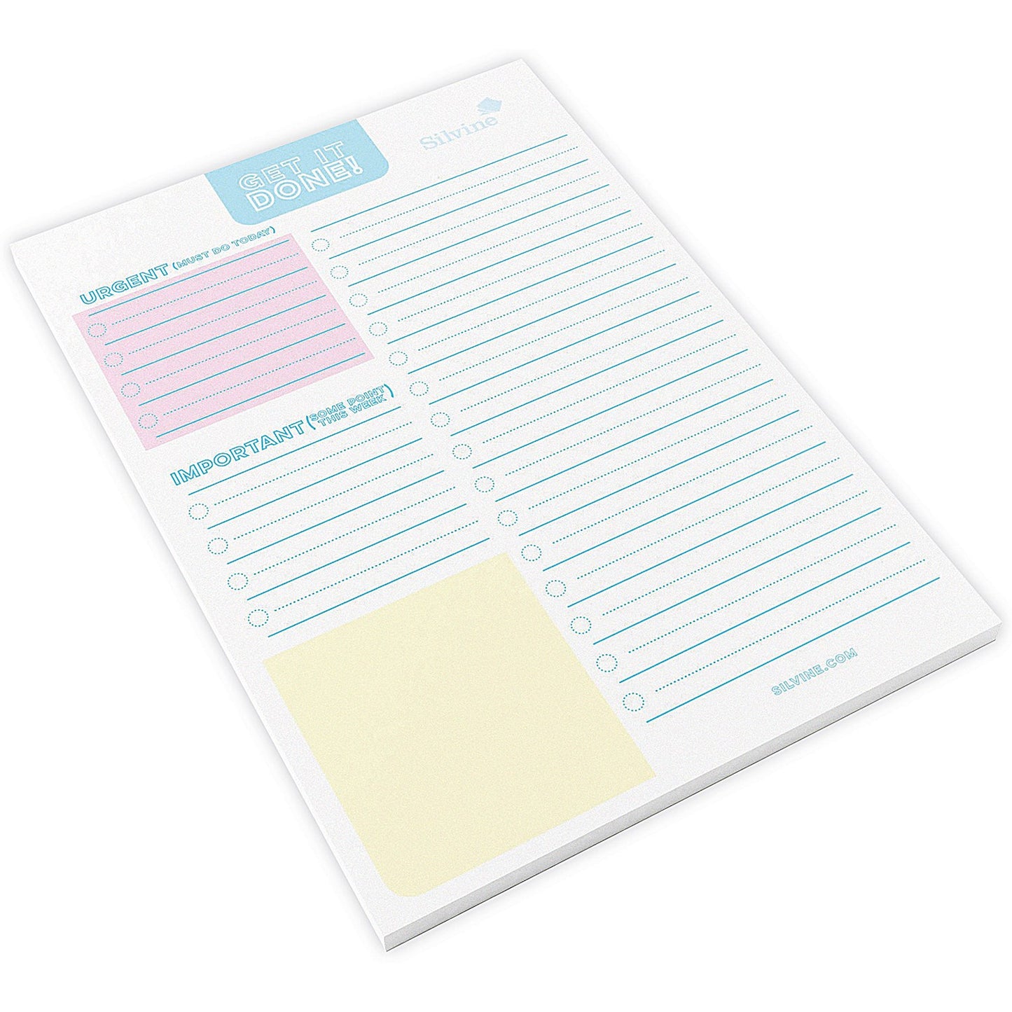 Silvine Luxpad Things To Do Desk Pad, A5, 60 Pages