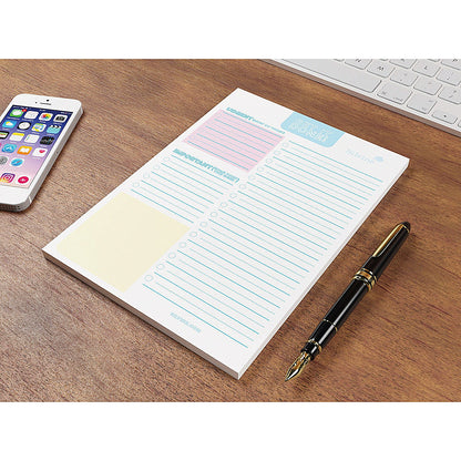 Silvine Luxpad Things To Do Desk Pad, A5, 60 Pages