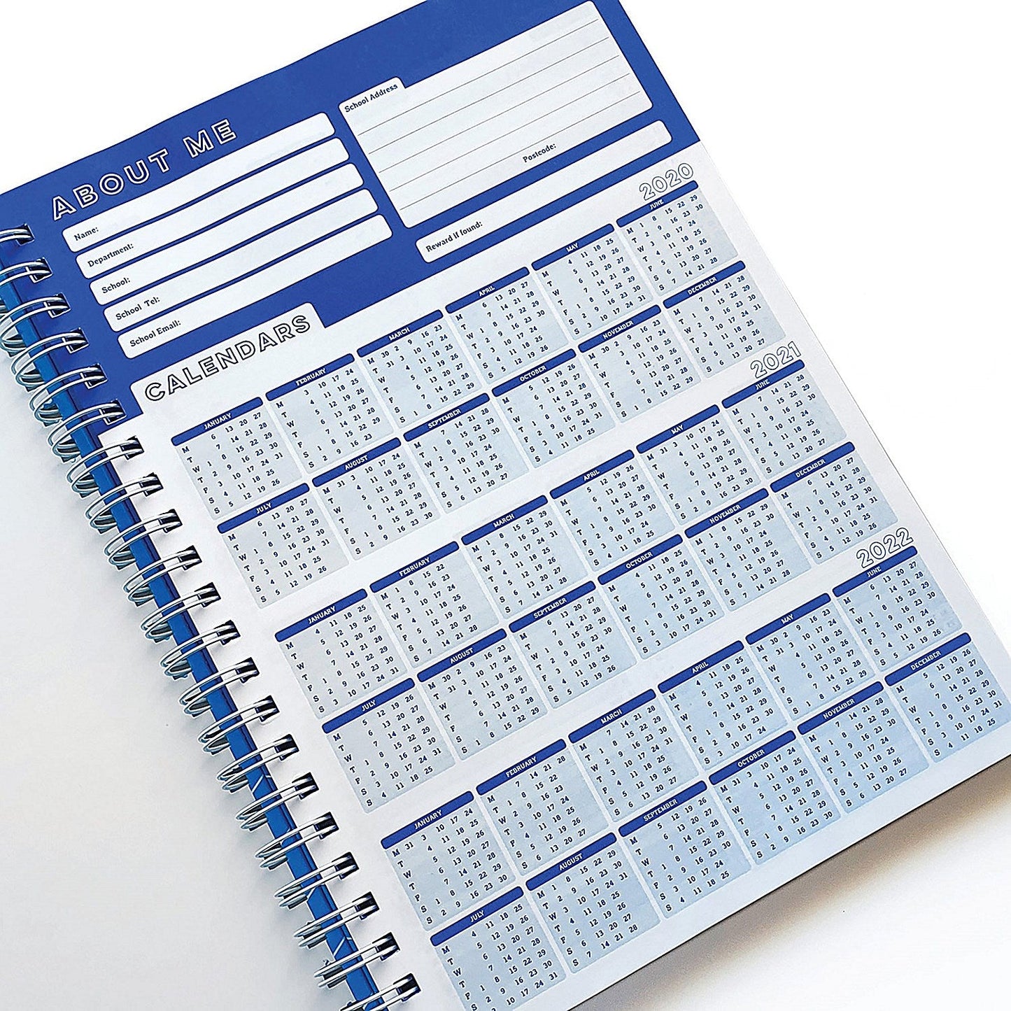 Silvine Teachers Academic Planner, 6 Period, A4