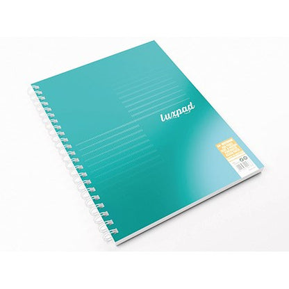 Silvine Luxpad Professional Wirebound Notebook, A4+, Ruled with Margin, 200 Pages, Pack of 3