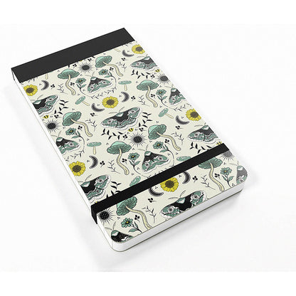 Silvine Pocket Modern Prints Notebook,127x82mm, Ruled, 160 Pages, White