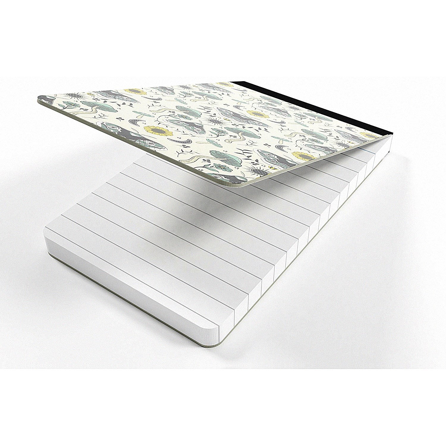 Silvine Pocket Modern Prints Notebook,127x82mm, Ruled, 160 Pages, White