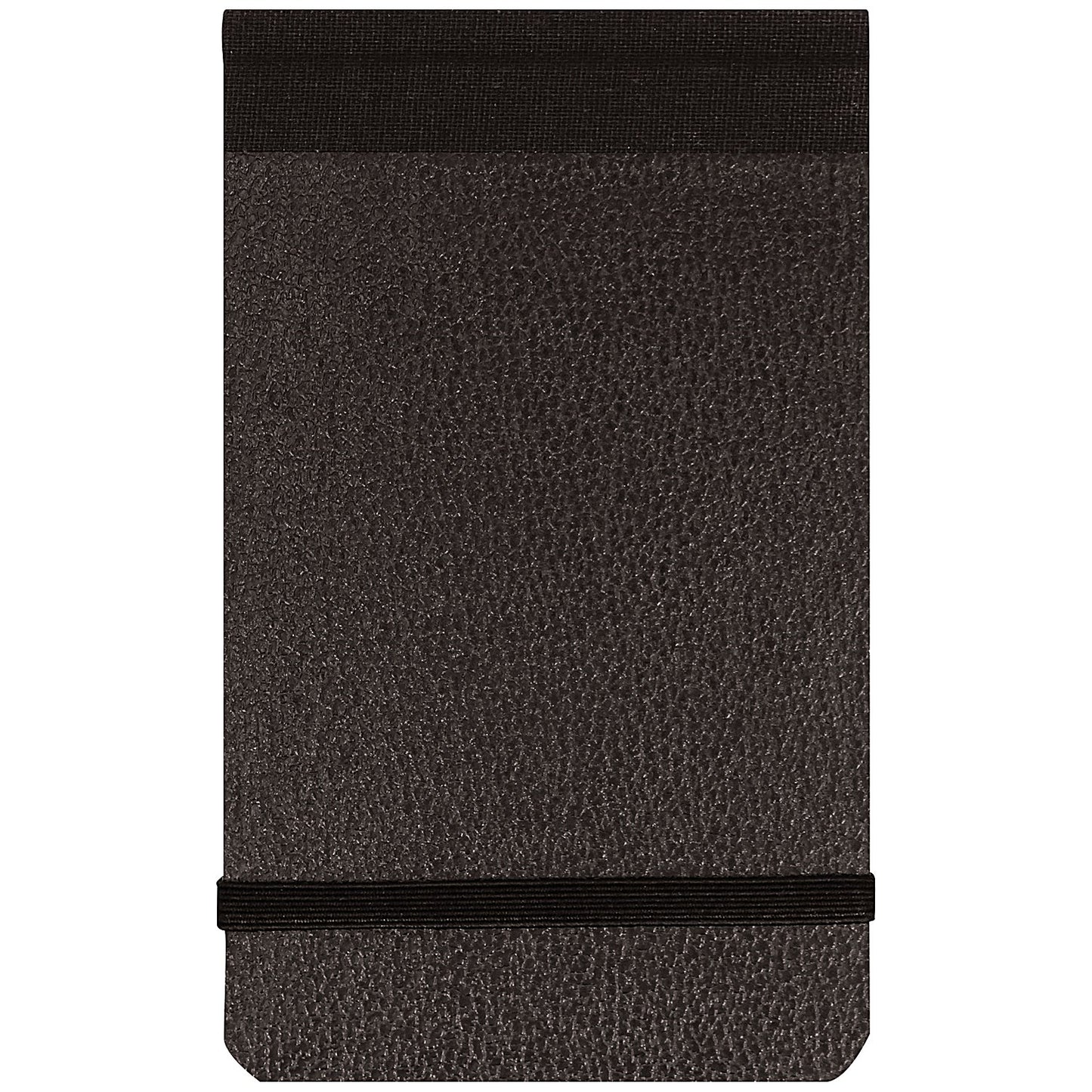 Silvine Casebound Pocket Notebook, 127x82mm, Ruled, 160 Pages, Black, Pack of 12