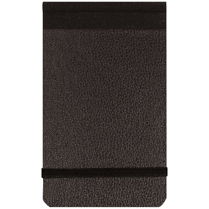 Silvine Casebound Pocket Notebook, 127x82mm, Ruled, 160 Pages, Black, Pack of 12