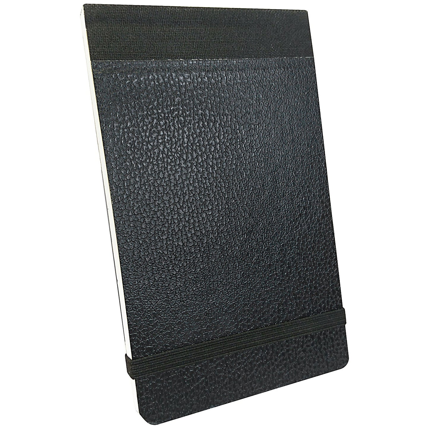Silvine Casebound Pocket Notebook, 127x82mm, Ruled, 160 Pages, Black, Pack of 12