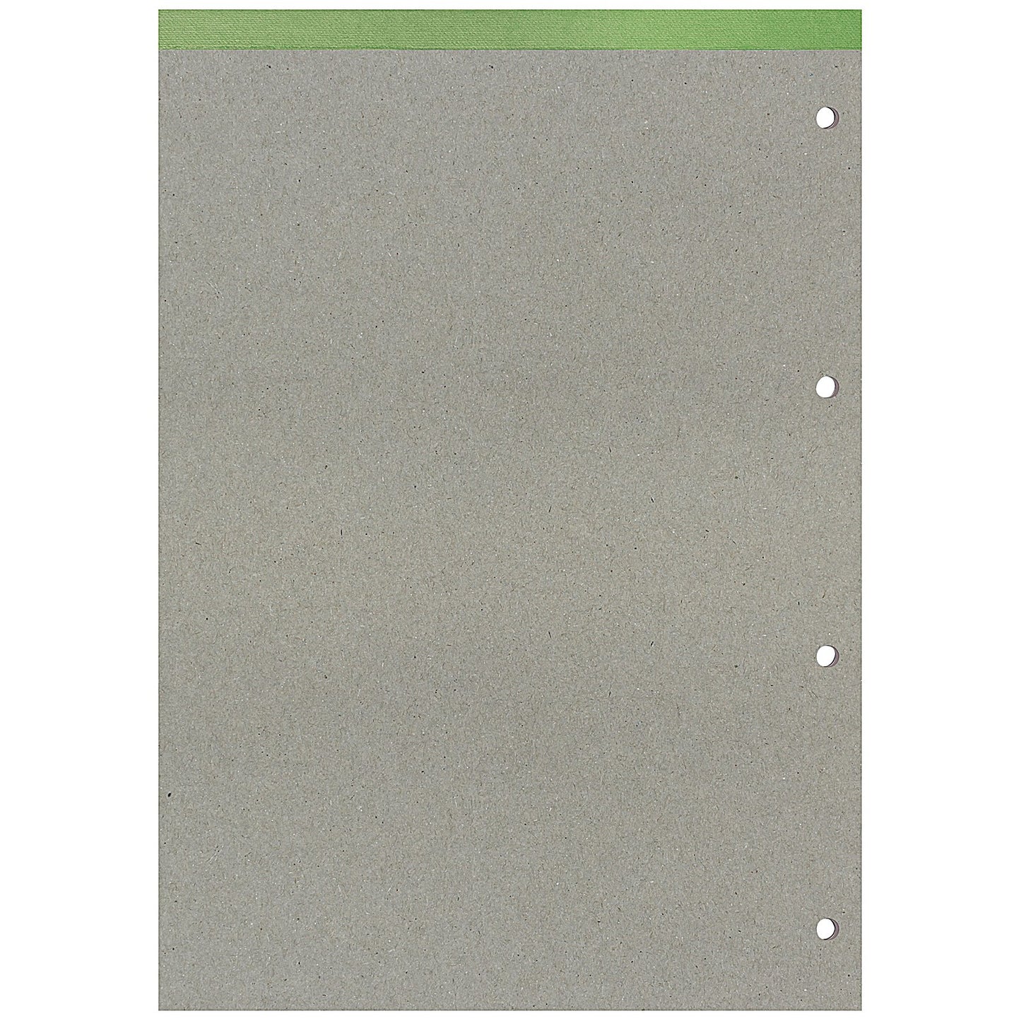 Silvine Recycled Refill Pad, A4, Ruled with Margin, 160 Pages, Green, Pack of 6