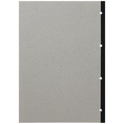 Silvine Sidebound Refill Pad, A4, Ruled, 160 Pages, Orange, Pack of 6