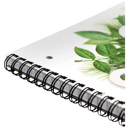 Silvine Carbon Neutral Notebook, A4, Ruled & Perforated, 120 Pages, White, Pack of 5