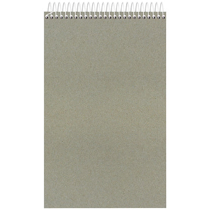 Silvine Wirebound Shorthand Notepad, 203x127mm, Ruled, 300 Pages, Orange, Pack of 6