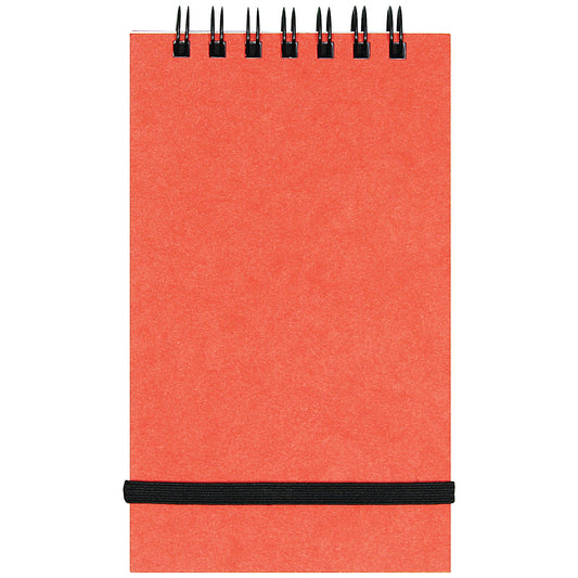 Silvine Wirebound Pocket Notepad, 127x76mm, Ruled, 192 Pages, Red, Pack of 12