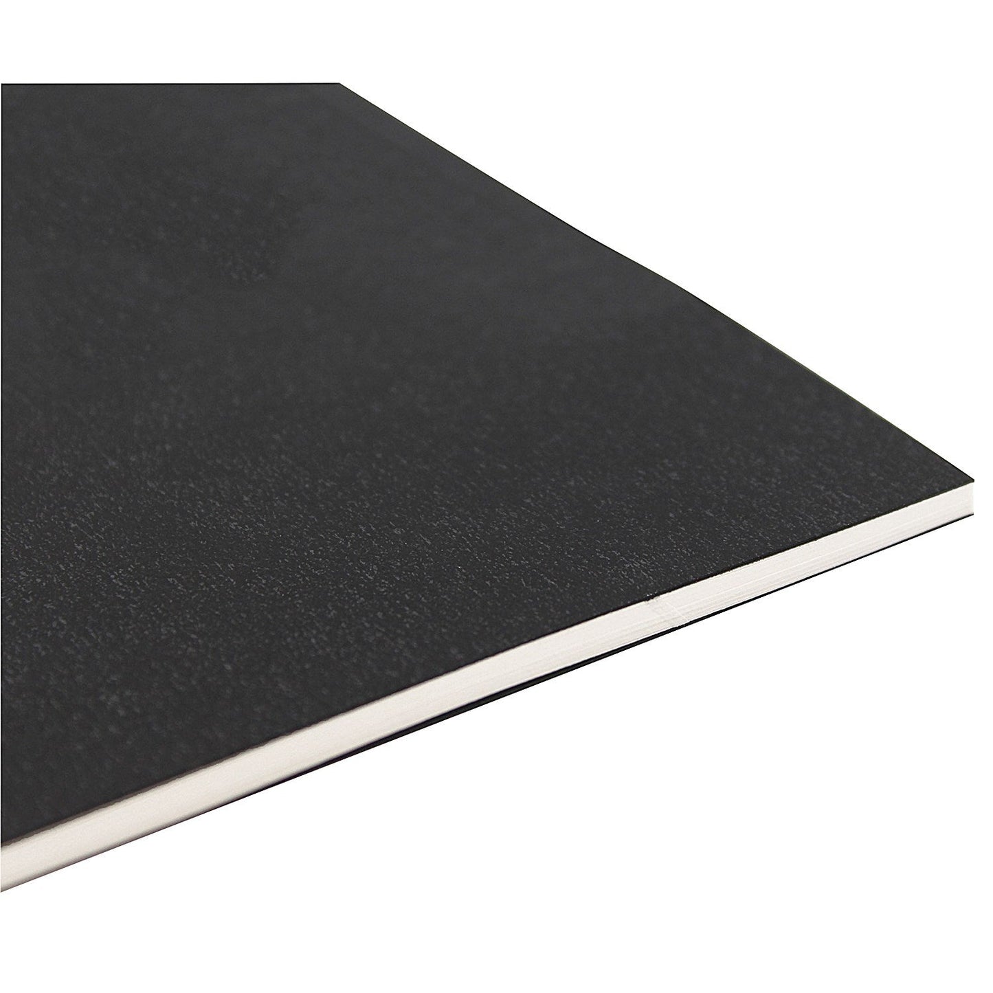 Silvine Laminated Cover Sketch Book, A4, 140gsm, 40 Pages, Black, Pack of 10