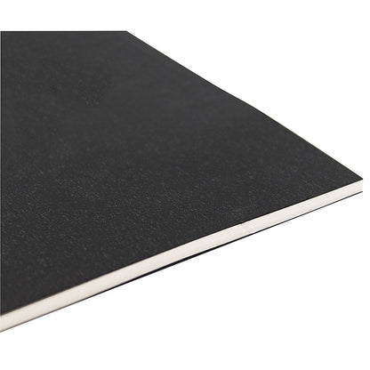 Silvine Laminated Cover Sketch Book, A4, 140gsm, 40 Pages, Black, Pack of 10