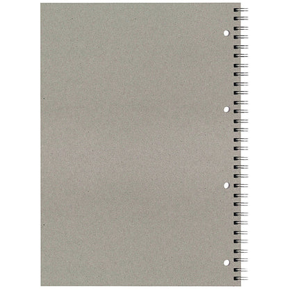 Silvine Recycled Wirebound Notebook, A4, Ruled, 104 Pages, Green, Pack of 12
