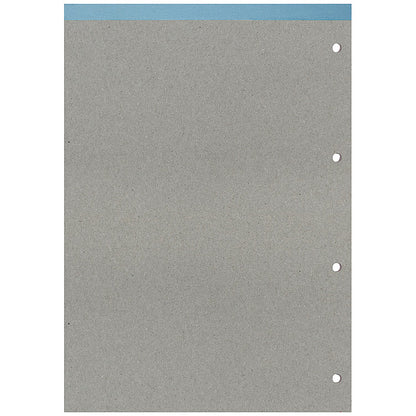 Silvine FSC Certified Refill Pad, A4, Ruled with Margin, 160 Pages, Blue, Pack of 5