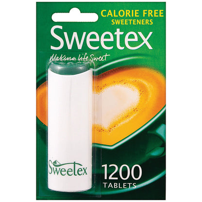 Sweetex Calorie-Free Sweeteners, 1200 Tablets