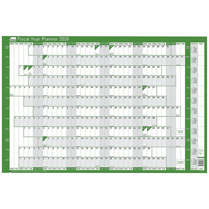 Sasco Fiscal Planner, Mounted, 915x610mm, 2026/27