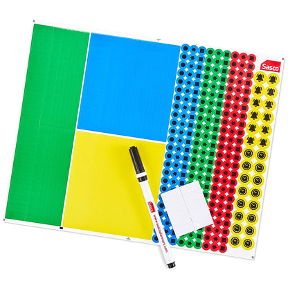 Sasco Fiscal Planner, Mounted, 915x610mm, 2026/27