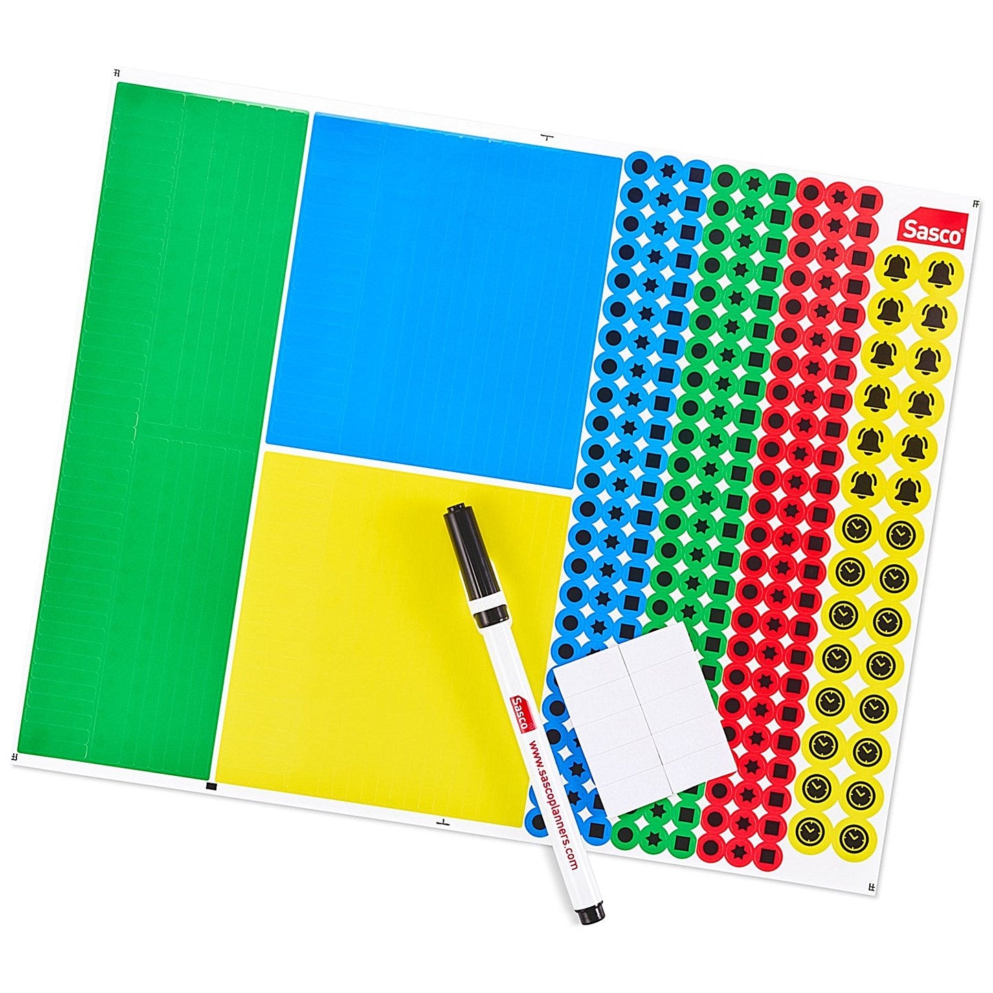 Sasco Academic Year Planner, Mounted, 915x610mm, 2026/27