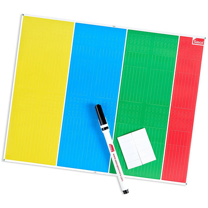 Sasco Staff Planner, Mounted, 915x610mm, 2026 Easy2Order : SY64591