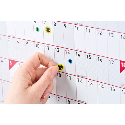 Sasco Year Planner Stickers Kit, For use with Sasco Planners
