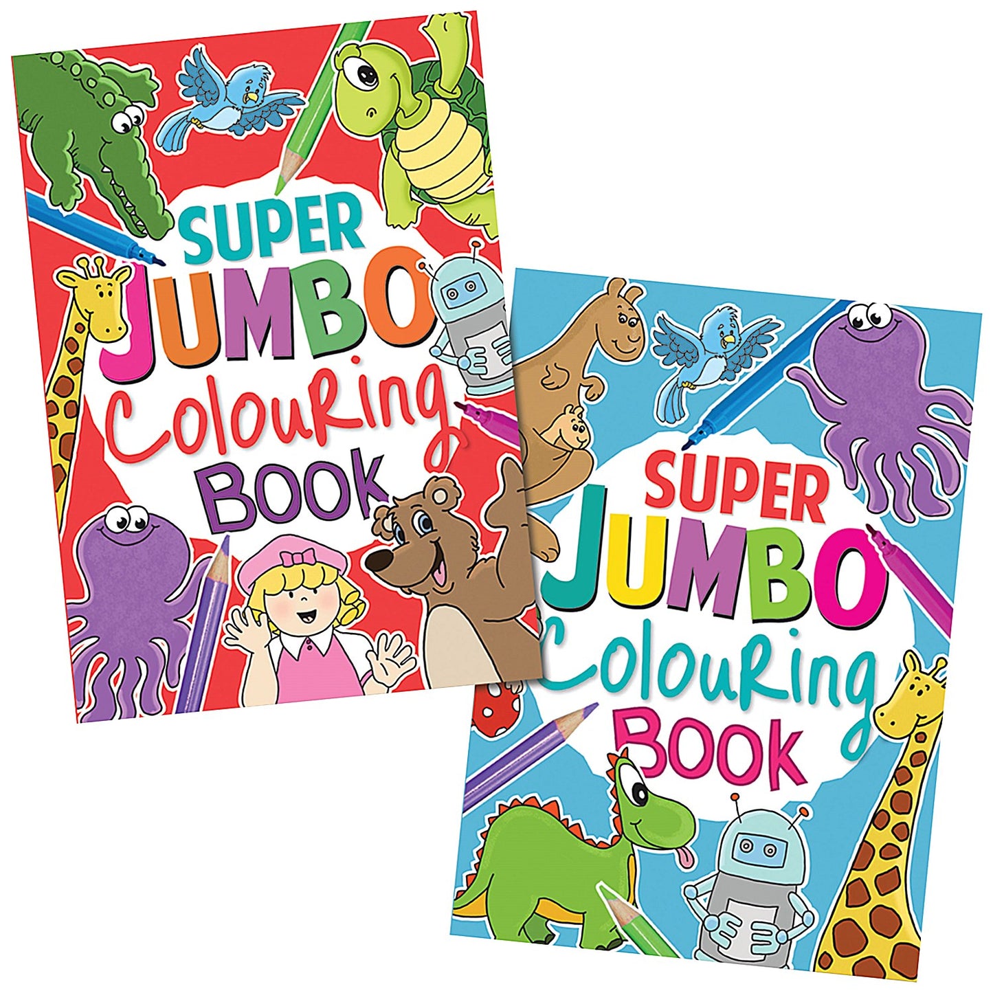 Artbox Jumbo Colouring Book, Pack of 6
