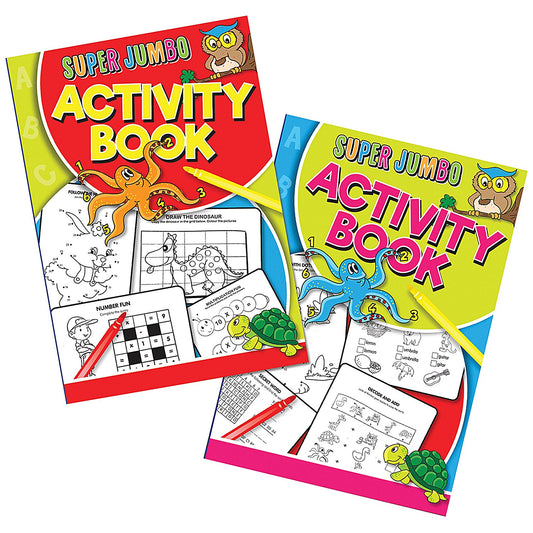 Artbox Super Jumbo Activity Book, Pack of 6