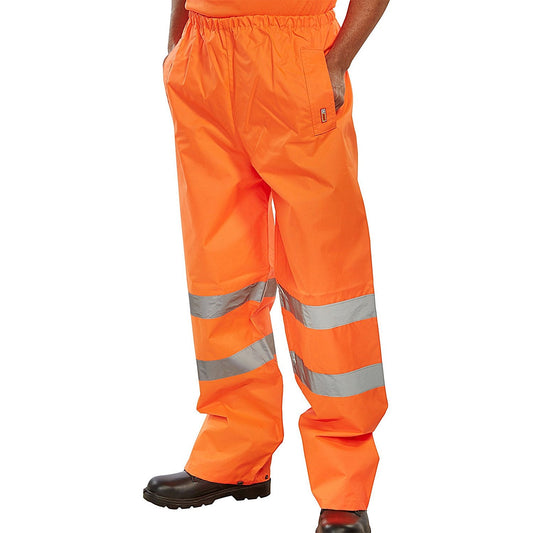 Beeswift Traffic Trousers, Orange, XL Easy2Order : TENORXL