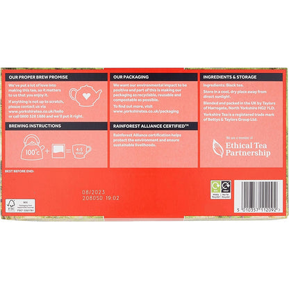Yorkshire Tea Bags, Pack of 160