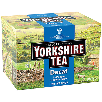 Yorkshire Decaff Tea Bags, Pack of 160