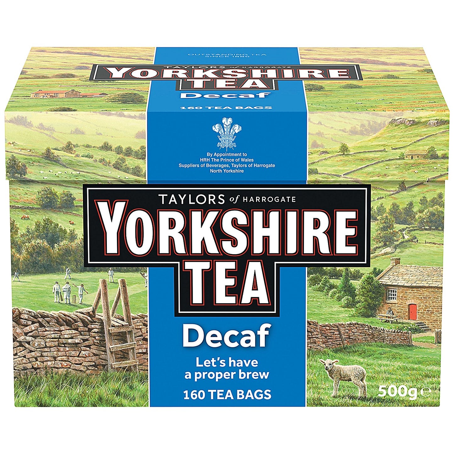 Yorkshire Decaff Tea Bags, Pack of 160