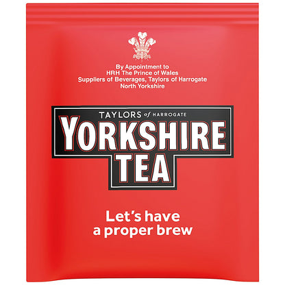 Yorkshire Tea Tagged and Enveloped Tea Bags, Pack of 200