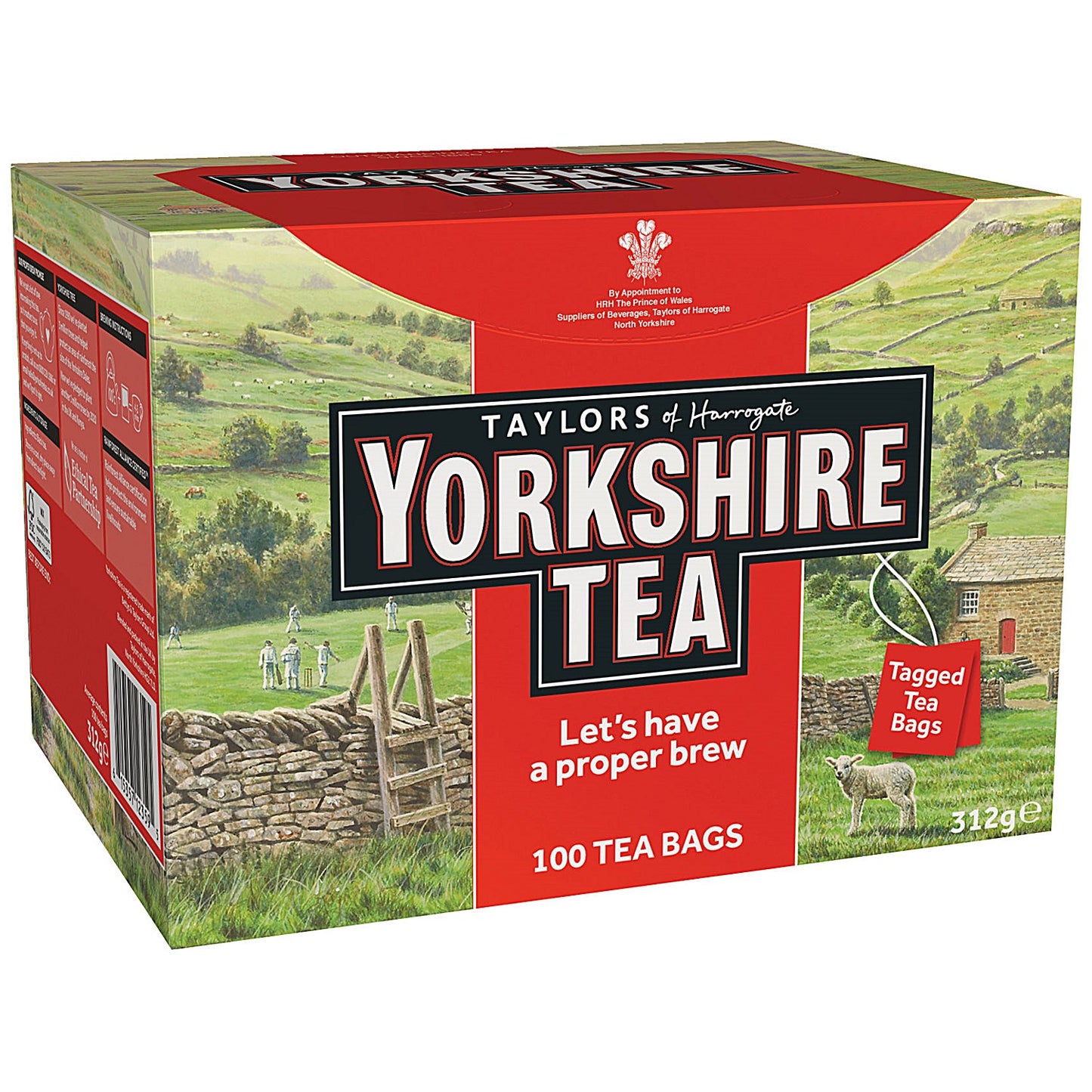 Yorkshire Tea One Cup Tea Bags, Pack of 100