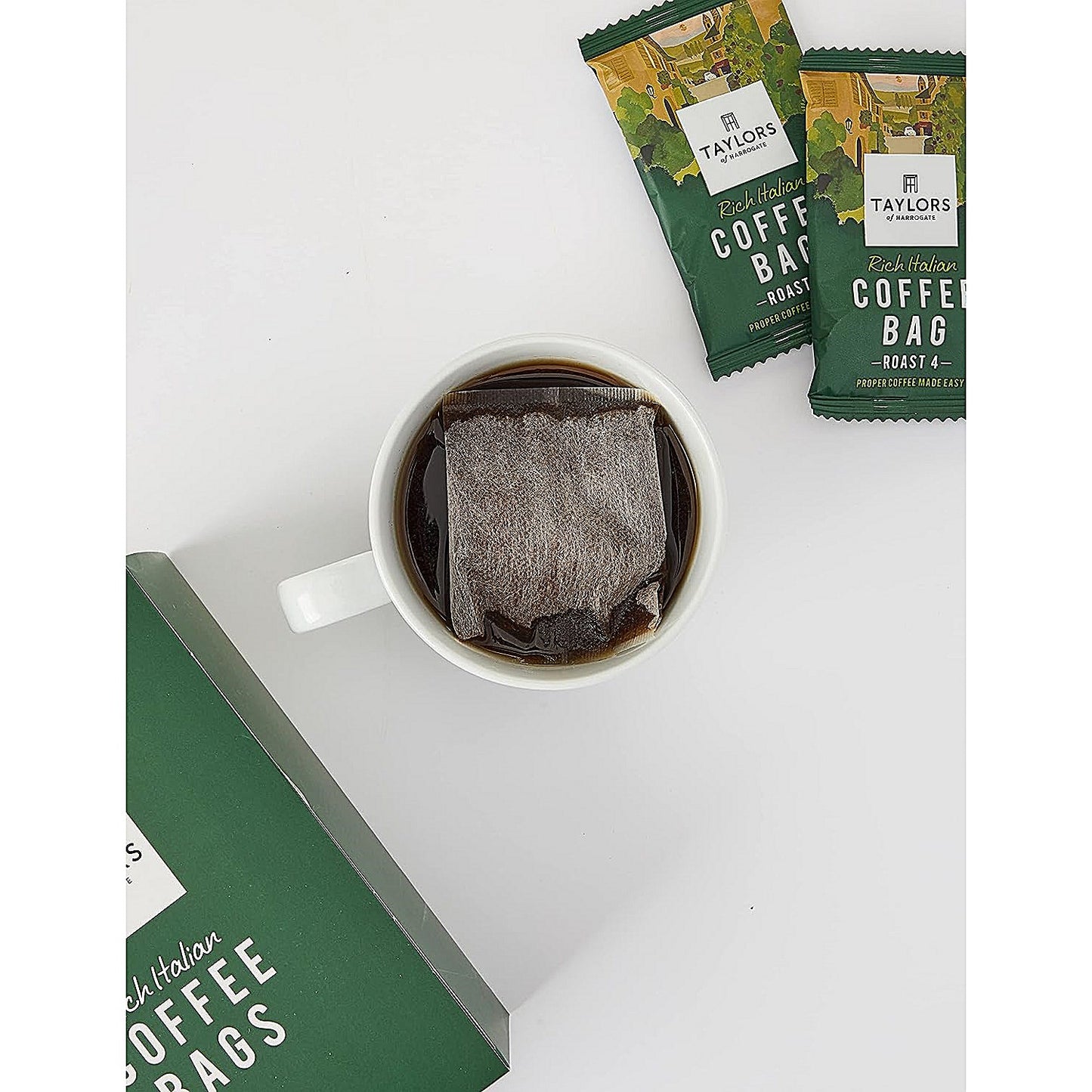 Taylors of Harrogate Rich Italian Roast 4 Coffee Bags, Pack of 80