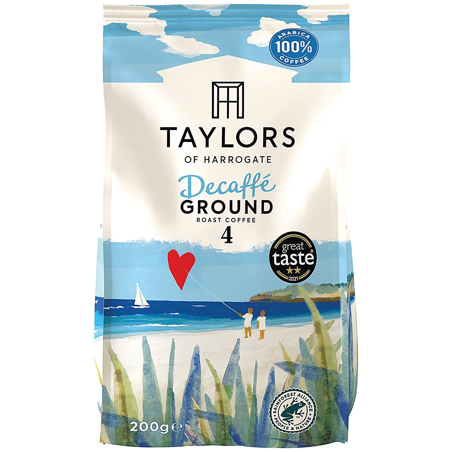 Taylors of Harrogate Decaffeinated Roast and Ground Coffee, 200g